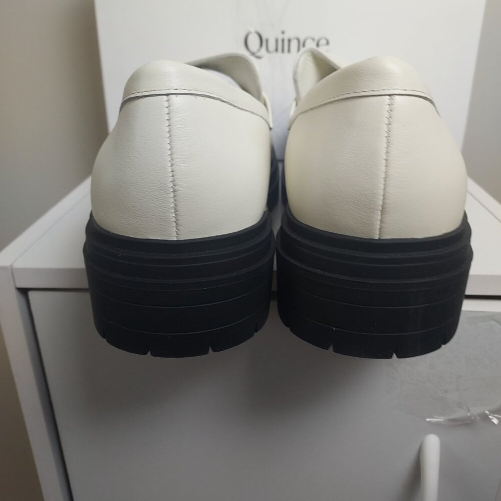 Quince Italian leather Lug sole loafers. - Picture 4 of 6